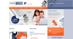 Desktop Screenshot of oknoterm.com